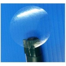 Ofis Turka 75 mm Pvc Şeffaf Yuvarlak Etiket 500 Lü Sarım