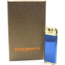 Silvio Monetti Mavi Benzinli Çakmak SMCB466TR003