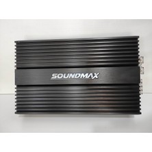 Soundmax SX-3000.1D 3000W Bas Kontrol Oto Profesyonel Mono Anfi