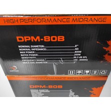 Dator DPM-80B 20 cm Kurşun Göbek Midrange DPM-80B