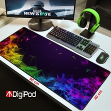 Digipod 90X40 XXL Büyük Kaymaz Taban Mouse Pad 4 mm