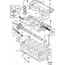 Pierburg Volvo S40 V40 Turbosuz Eksantrik Resetleme Valfi  1998-2004