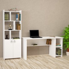Kalender Dekor Avel Mayra 145 cm Çalışma Masası Takımı