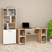 Kalender Dekor Avel-Twins Mayra 145 cm Çalışma Masası Takımı