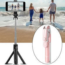 Prettyia Uzatılabilir Selfie Stick Tripod Standı İle Telefon Tutucu (Yurt Dışından)