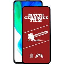 Caseart Xiaomi Poco F2 Pro Tam Kaplayan Mat Seramik Nano Esnek Ekran Koruyucu Cam