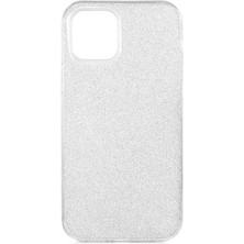 ZORE Apple iPhone 12 Kılıf Zore Shining Simli Silikon Kılıf