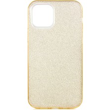 ZORE Apple iPhone 12 Kılıf Zore Shining Simli Silikon Kılıf