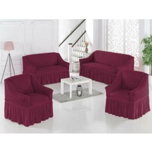 Elgeyar Bürümcük Koltuk, Kanepe, Çekyat Örtüsü, Koltuk Kılıfı 3 2 1 1