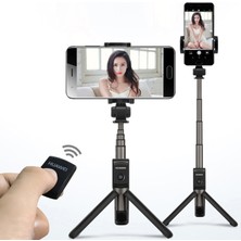 Honor AF15PRO Kablosuz Bluetooth Tripod Selfie Çubuğu Beyaz (Yurt Dışından)