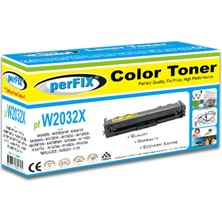Perfix Pf W2032X - CRG055HH Sarı Chipsiz  415X Toner 6k