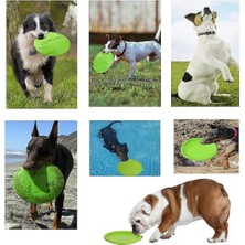 2 Köpek Frizbi Paketi, Köpek Oyuncak Frizbi, Kauçuk Frizbi, Köpek Oyuncak