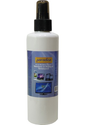 Paradise Lcd, Led, Ekran, Laptop, Tablet, Bilgisayar, Televizyon, Cep Telefonu, Gözlük, Kamera, Koruyucu ve Parlatıcı Doğal Temizlik Seti – 250 ml Temizleyici