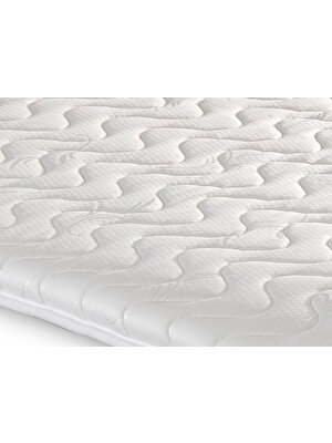 Niron Soft Yatak Pedi 100x200 Tek Kişilik Yumuşak Kuş Tüyü Süngerli Yatak Pedi Şiltesi