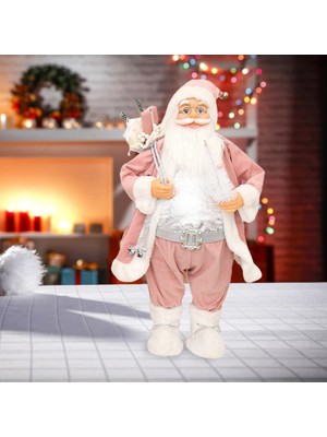 F Fityle Noel Süsler Santa Claus Bebek Ayakta Masaüstü Için Şekil Görüntüleme