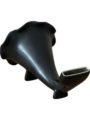 Tasarloxi Siyah Renkli Telefon Tutacağı Büyük Gramofon