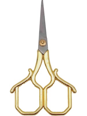 Angel Çanta Aksesuar Vintage Makas 10 cm Gold