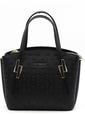 Silver Polo Silver  Polo Kadın El Çantası Siyah - Siyah NV1021