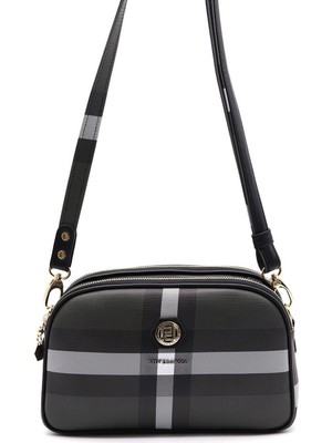 Silver Polo Silver  Polo Kadın Çapraz Çanta Siyah - Siyah NV745