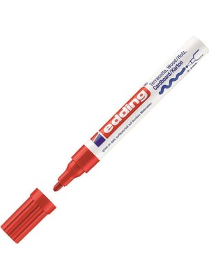 Edding E-4040 Kırmızı Dekorasyon Marker Fosforlu Kalemler