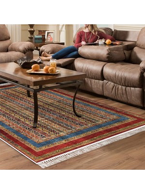 Alanur Home Eko Trend Djt Halı Yıkanabilir Kaymaz Taban M12296 Persian Bordo