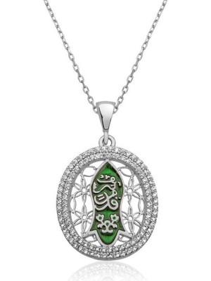 925 Gümüş Nal Kademi Şerif 925 Ayar Gümüş Kolye