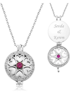 925 Gümüş Gizli Aşk 925 Ayar Gümüş Kolye