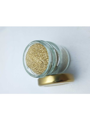 Be Beauty Altın Renginde Toz Sim 40 cc Kavanozda +-25 gr