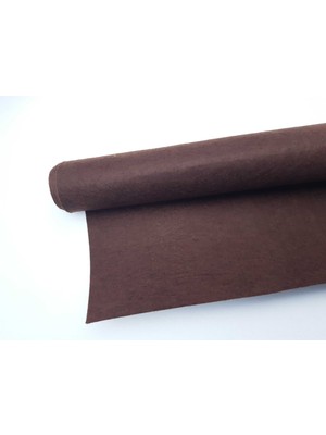 Be Beauty Koyu Kahve Renginde Ince Keçe 1mm Kalınlığında (1mt x 85 cm Boyutunda)