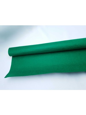 Be Beauty Yeşil Renginde Ince Keçe 1mm Kalınlığında (1mt x 85 cm Boyutunda)