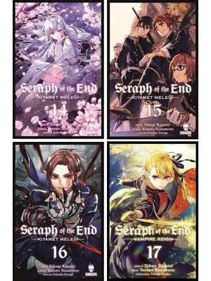 Seraph Of The End 14-15-16-17. Ciltler Manga Seti - Takaya Kagami