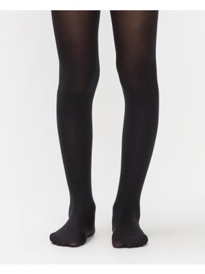 Penti Pretty Siyah Mikro 40 Kız Çocuk Külotlu Çorap | PCLPP46G19S-500