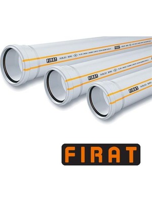 Fırat 160/1000  Pvc Dublex Boru 4.00 mm