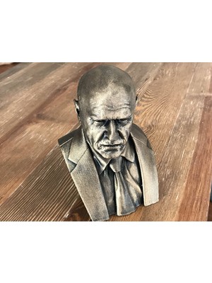 Carbontech3D Hank Schrader Breaking Bad Büst Dekoratif Figür Heykelcik