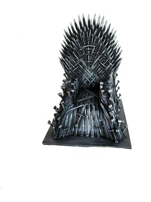 Carbontech3D Iron Throne Game Of Thrones Dekoratif Hediyelik Figür Heykelcik