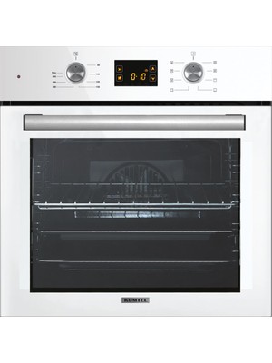 Kumtel B66-SF2(DDT)  8 Program 2 Düğme Beyaz Ankastre Fırın