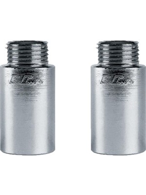 E.C.A 2 Adet Eca 1/2  5cm Uzatma Krom (Musluk Uzatma) 102134020 Pirinç E.c.a