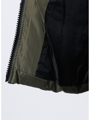 Only Jdydaisy Short Padded Jacket Otw Ha Ceket Yaka Normal Kalıp Düz Koyu Yeşil Kadın Ceket