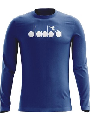 Diadora Soloben - Erkek Uzun Kollu Mavi Içlik - Solobentsrt