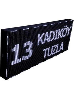 Yakoled 32X96 cm LED Tabela Beyaz Kayan Yazı Tabela