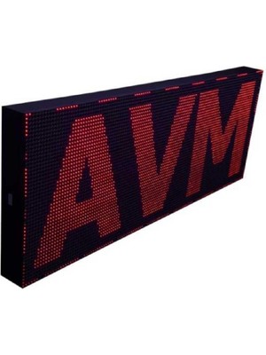 Yakoled 64X32 cm LED Tabela Kırmızı Kayan Yazı Tabela