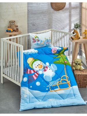 Komfort Home Ranforce Bebek Yorgan Seti %100 Pamuk / V8