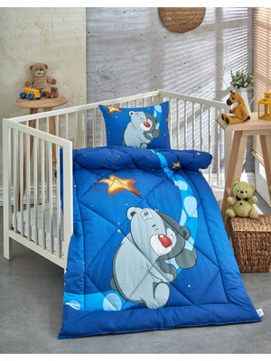 Komfort Home Ranforce Bebek Yorgan Seti %100 Pamuk / V10