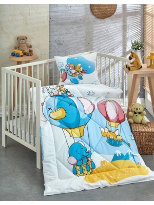 Komfort Home Ranforce Bebek Yorgan Seti %100 Pamuk / V11