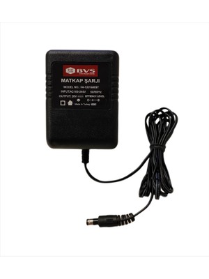 BVS 20V Şarjlı Matkap Adaptörü Trafolu 20V - 20 Volt Şarjlı Matkab Adaptörü Şarj Adaptörü 20 Volt