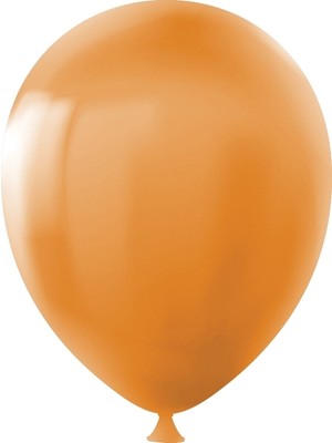 Kikajoy Ki̇kajoy Pastel Balon Baskısız  100 'lü -Karamel