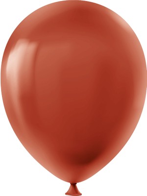Kikajoy Ki̇kajoy Pastel Balon Baskisiz 100 'lü  Bordo