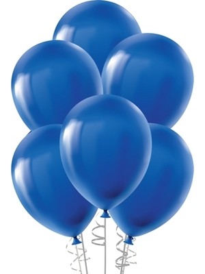 Kikajoy Ki̇kajoy Stand Balonu 12 'li Pastel Laci̇vert
