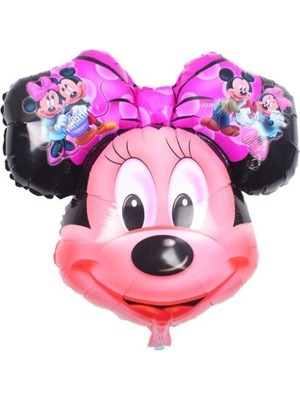 Dipak Pembe Minnie Mouse Figür Folyo Balon (1 Adet)