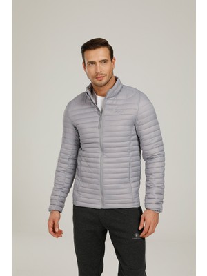 Lumberjack SN21 Perry Coat 1pr Gri Erkek Mont